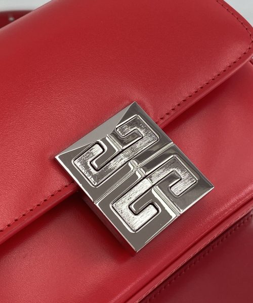 Givenchy Small 4G Bag Red For Women, Women's Handbags, Shoulder Bags 6.5in/16.5cm GVC