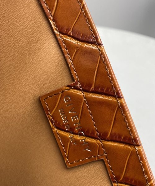 Givenchy Small Cut Out Bag Cramel Brown For Women, Women's Handbags, Shoulder Bags 10.6in/27cm GVC
