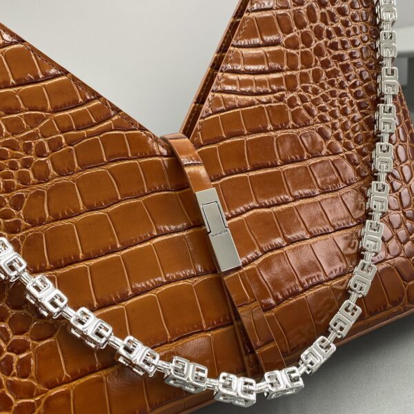 Givenchy Small Cut Out Bag Cramel Brown For Women, Women's Handbags, Shoulder Bags 10.6in/27cm GVC