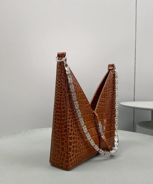 Givenchy Small Cut Out Bag Cramel Brown For Women, Women's Handbags, Shoulder Bags 10.6in/27cm GVC