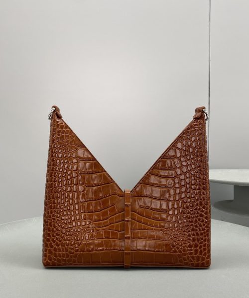 Givenchy Small Cut Out Bag Cramel Brown For Women, Women's Handbags, Shoulder Bags 10.6in/27cm GVC