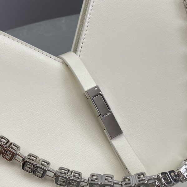 Givenchy Small Cut Out Bag Ivory For Women, Women's Handbags, Shoulder Bags 10.6in/27cm GVC