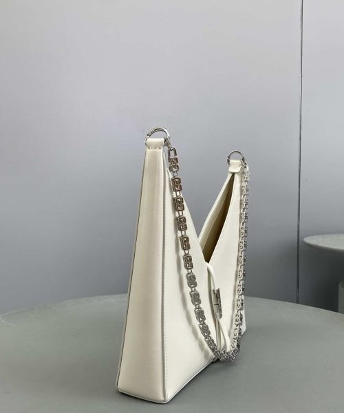 Givenchy Small Cut Out Bag Ivory For Women, Women's Handbags, Shoulder Bags 10.6in/27cm GVC