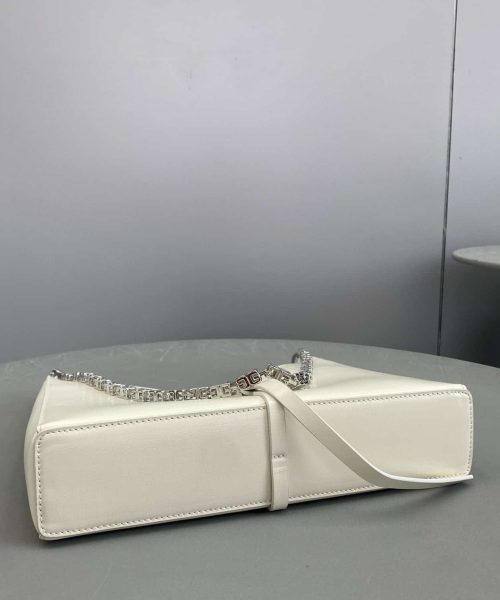 Givenchy Small Cut Out Bag Ivory For Women, Women's Handbags, Shoulder Bags 10.6in/27cm GVC