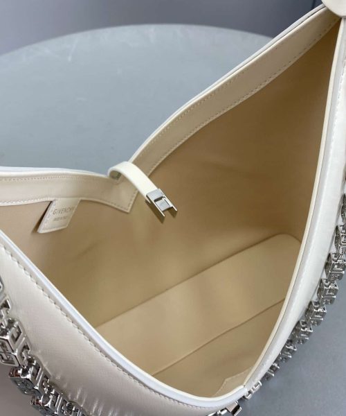 Givenchy Small Cut Out Bag Ivory For Women, Women's Handbags, Shoulder Bags 10.6in/27cm GVC
