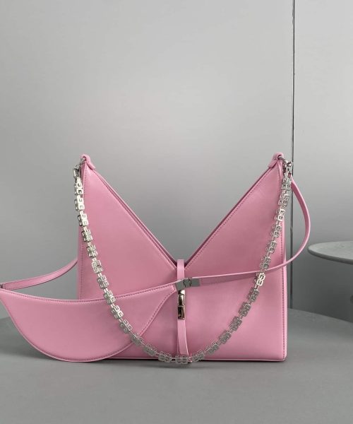 Givenchy Small Cut Out Bag Pink For Women, Women's Handbags, Shoulder Bags 10.6in/27cm GVC