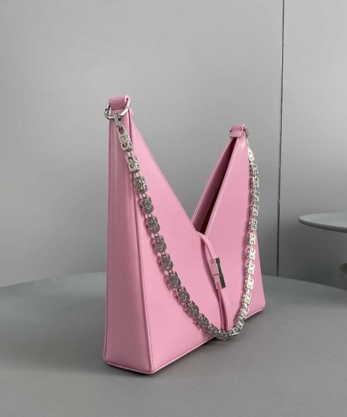 Givenchy Small Cut Out Bag Pink For Women, Women's Handbags, Shoulder Bags 10.6in/27cm GVC