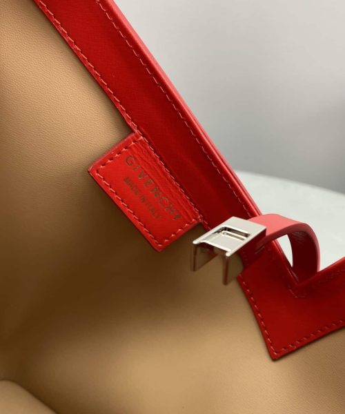 Givenchy Small Cut Out Bag Red For Women, Women's Handbags, Shoulder Bags 10.6in/27cm GVC