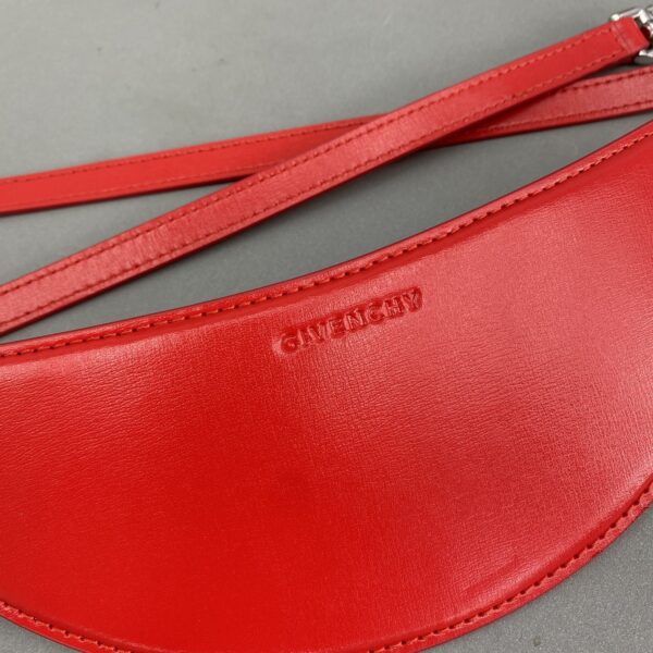 Givenchy Small Cut Out Bag Red For Women, Women's Handbags, Shoulder Bags 10.6in/27cm GVC