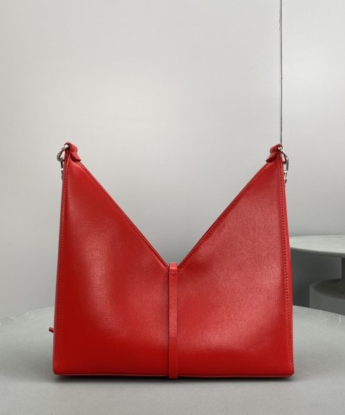 Givenchy Small Cut Out Bag Red For Women, Women's Handbags, Shoulder Bags 10.6in/27cm GVC