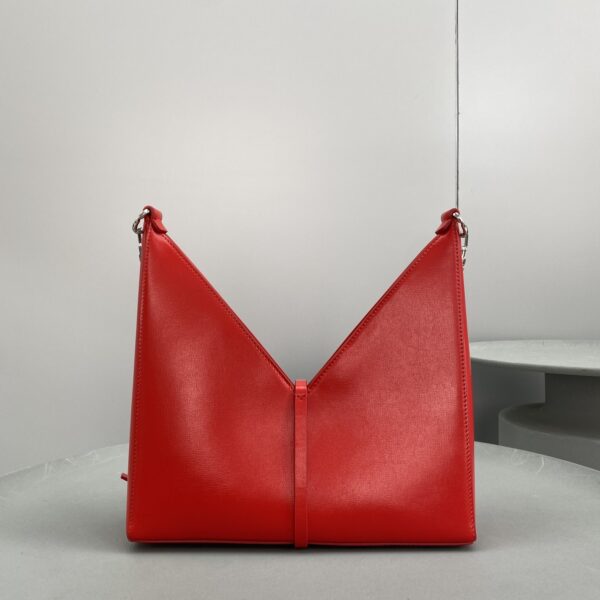Givenchy Small Cut Out Bag Red For Women, Women's Handbags, Shoulder Bags 10.6in/27cm GVC