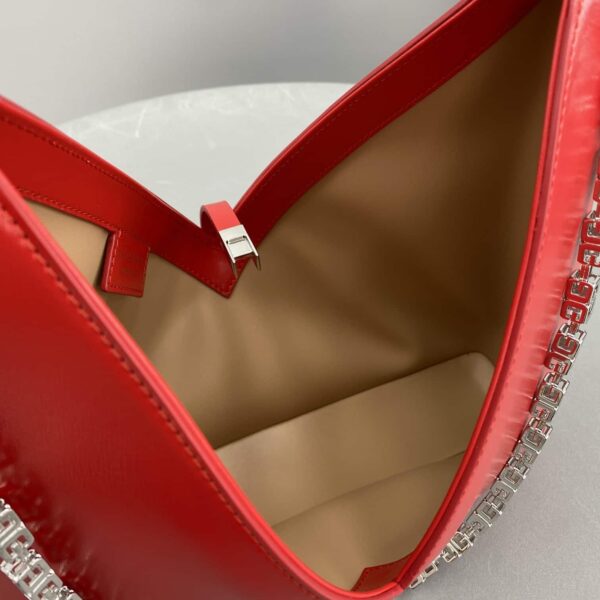 Givenchy Small Cut Out Bag Red For Women, Women's Handbags, Shoulder Bags 10.6in/27cm GVC