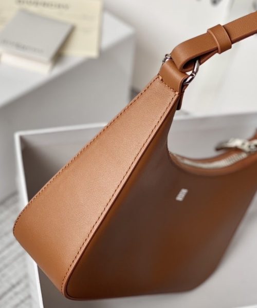 Givenchy Small Moon Cut Out Bag Caramel Brown For Women, Women's Handbags, Shoulder Bags 9.8in/25cm GVC