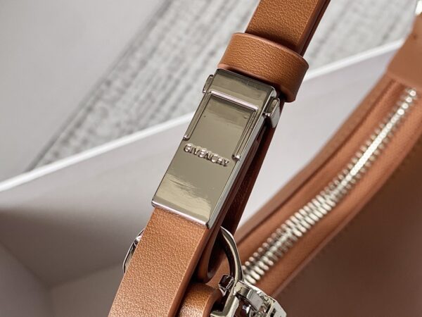 Givenchy Small Moon Cut Out Bag Caramel Brown For Women, Women's Handbags, Shoulder Bags 9.8in/25cm GVC