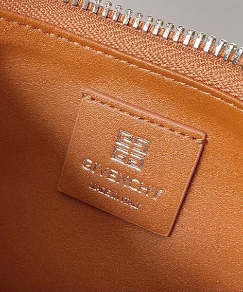 Givenchy Small Moon Cut Out Bag Caramel Brown For Women, Women's Handbags, Shoulder Bags 9.8in/25cm GVC