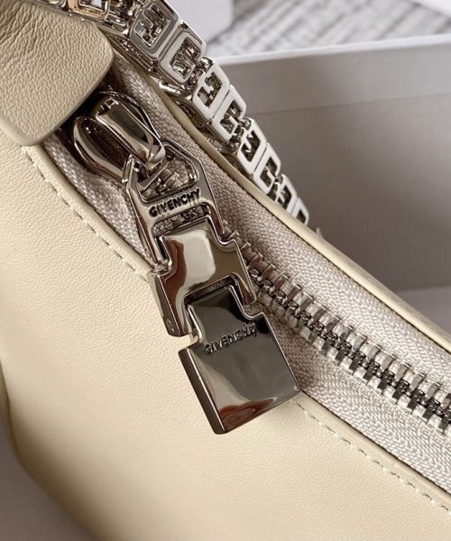 Givenchy Small Moon Cut Out Bag Cream For Women, Women's Handbags, Shoulder Bags 9.8in/25cm GVC