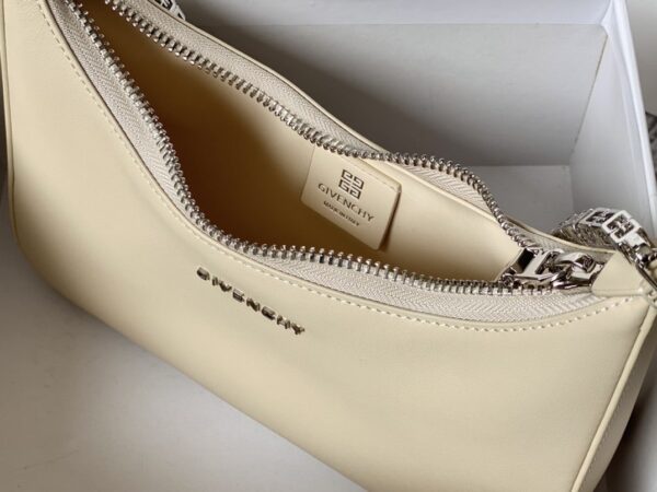 Givenchy Small Moon Cut Out Bag Cream For Women, Women's Handbags, Shoulder Bags 9.8in/25cm GVC