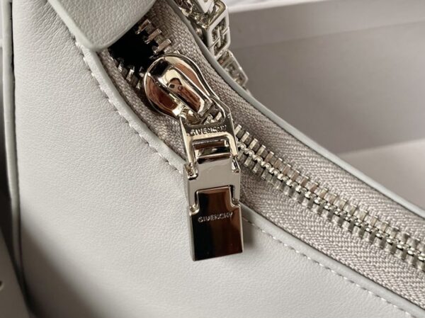 Givenchy Small Moon Cut Out Bag Grey For Women, Women's Handbags, Shoulder Bags 9.8in/25cm GVC