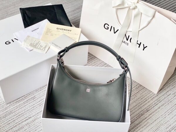 Givenchy Small Moon Cut Out Bag Pickle For Women, Women's Handbags, Shoulder Bags 9.8in/25cm GVC