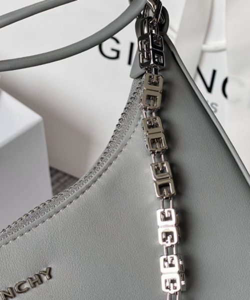 Givenchy Small Moon Cut Out Bag Pickle For Women, Women's Handbags, Shoulder Bags 9.8in/25cm GVC