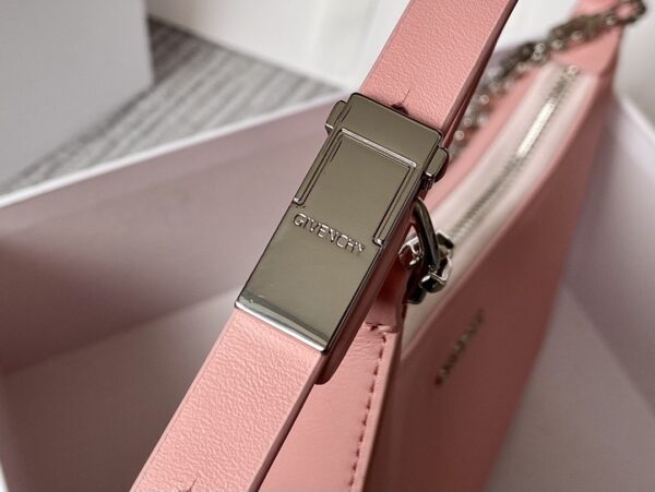 Givenchy Small Moon Cut Out Bag Pink For Women, Women's Handbags, Shoulder Bags 9.8in/25cm GVC
