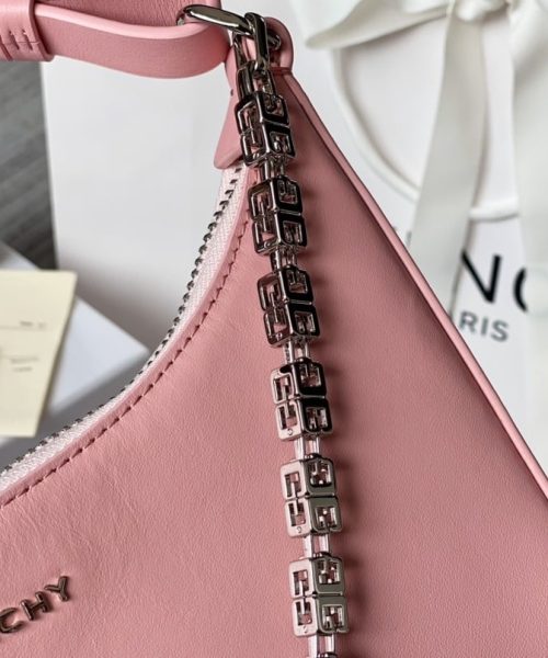 Givenchy Small Moon Cut Out Bag Pink For Women, Women's Handbags, Shoulder Bags 9.8in/25cm GVC