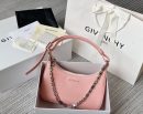 Givenchy Small Moon Cut Out Bag Pink For Women, Women's Handbags, Shoulder Bags 9.8in/25cm GVC
