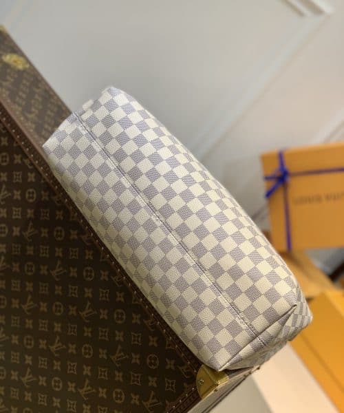 1:1 Replica Louis Vuitton LV Graceful MM Damier Azur Canvas Exclusive Bag For Women N42233 - 16.1in/ 41cm