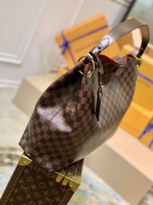 1:1 Replica Louis Vuitton LV Graceful MM Damier Ebene Canvas Exclusive Bag For Women N44045 - 16.1in/ 41cm