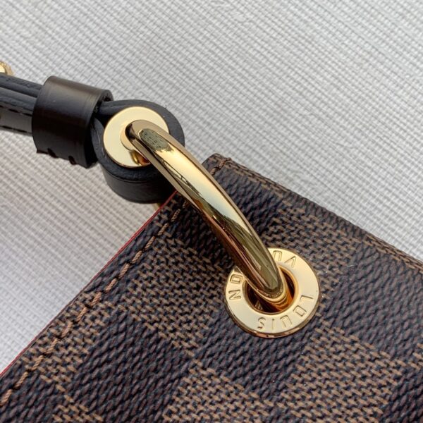 1:1 Replica Louis Vuitton LV Graceful MM Damier Ebene Canvas Exclusive Bag For Women N44045 - 16.1in/ 41cm