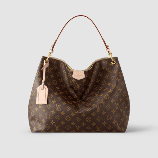 1:1 Replica Louis Vuitton LV Graceful MM Monogram Canvas Exclusive Bag For Women M43703 - 16.1in/ 41cm