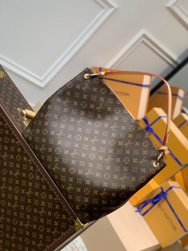 1:1 Replica Louis Vuitton LV Graceful MM Monogram Canvas Exclusive Bag For Women M43704 - 16.1in/ 41cm