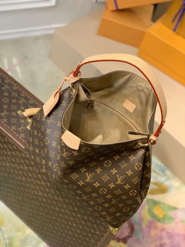 1:1 Replica Louis Vuitton LV Graceful MM Monogram Canvas Exclusive Bag For Women M43704 - 16.1in/ 41cm