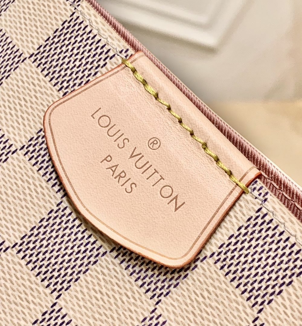1:1 Replica Louis Vuitton LV Graceful PM Damier Azur Canvas Exclusive Bag For Women N42249 - 13.8in/ 35cm