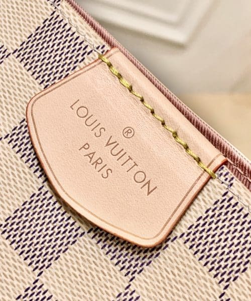 1:1 Replica Louis Vuitton LV Graceful PM Damier Azur Canvas Exclusive Bag For Women N42249 - 13.8in/ 35cm