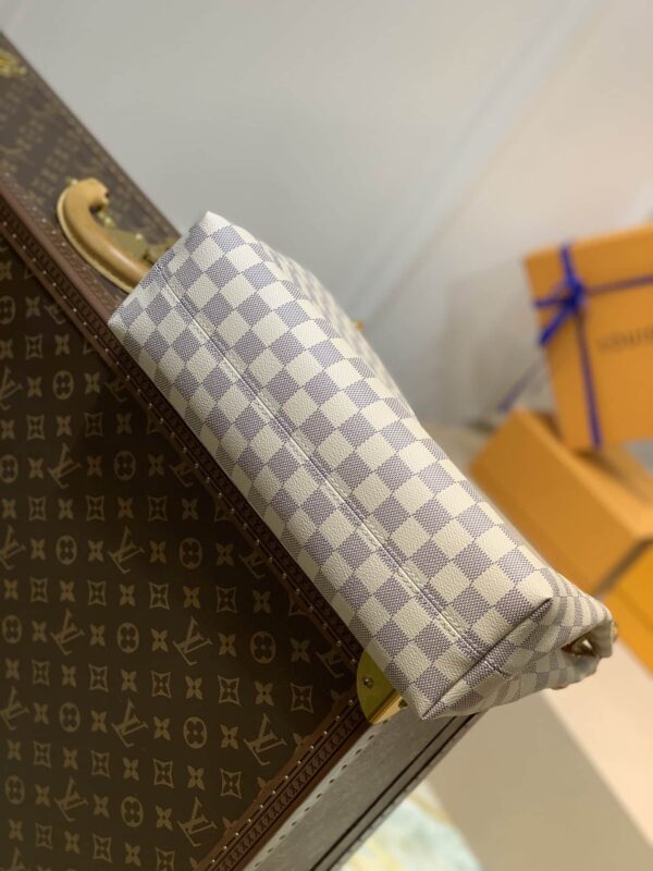 1:1 Replica Louis Vuitton LV Graceful PM Damier Azur Canvas Exclusive Bag For Women N42249 - 13.8in/ 35cm