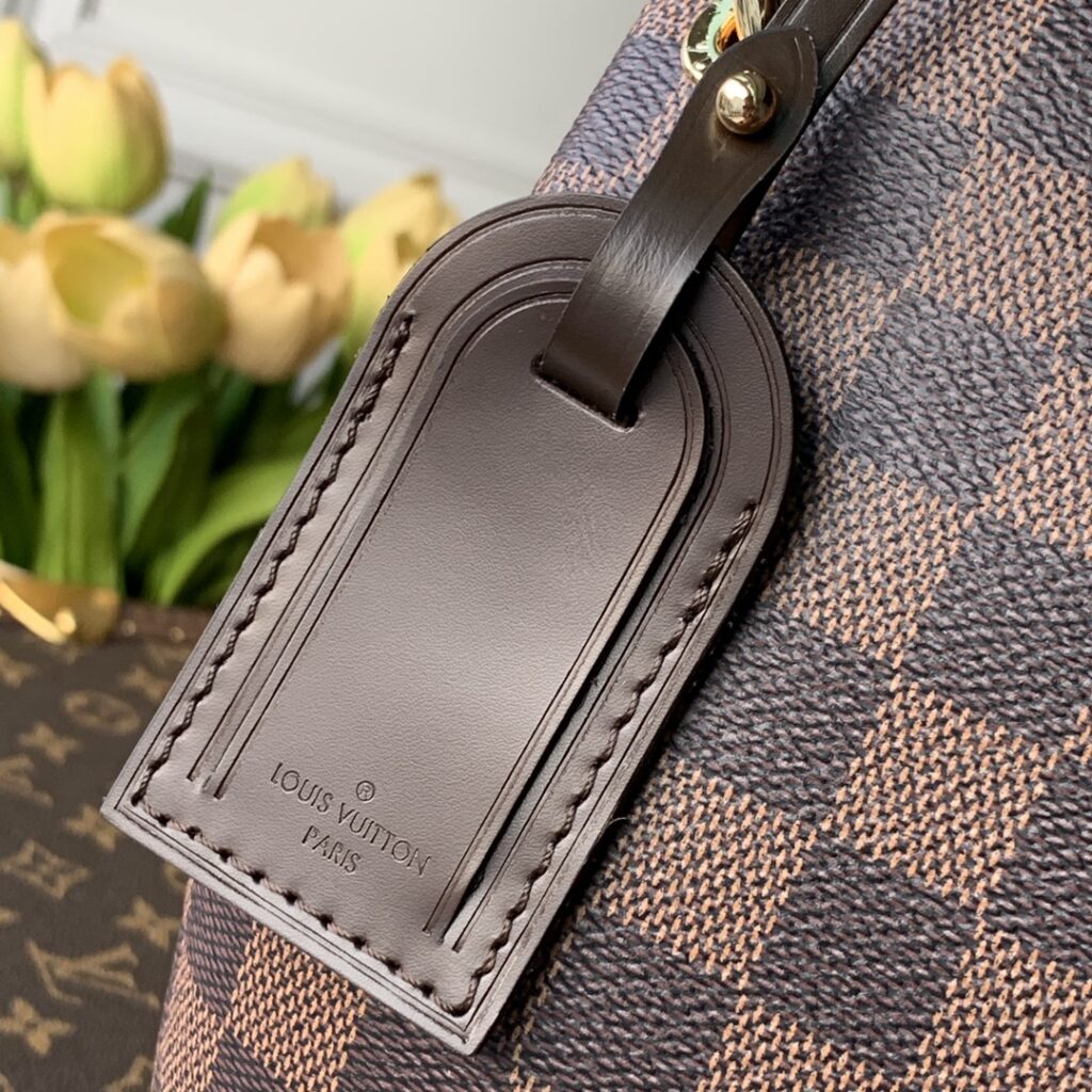 1:1 Replica Louis Vuitton LV Graceful PM Damier Ebene Canvas Exclusive Bag For Women N44044 - 13.8in/ 35cm - Image 7