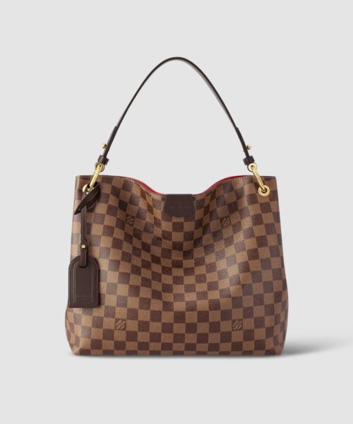 1:1 Replica Louis Vuitton LV Graceful PM Damier Ebene Canvas Exclusive Bag For Women N44044 - 13.8in/ 35cm