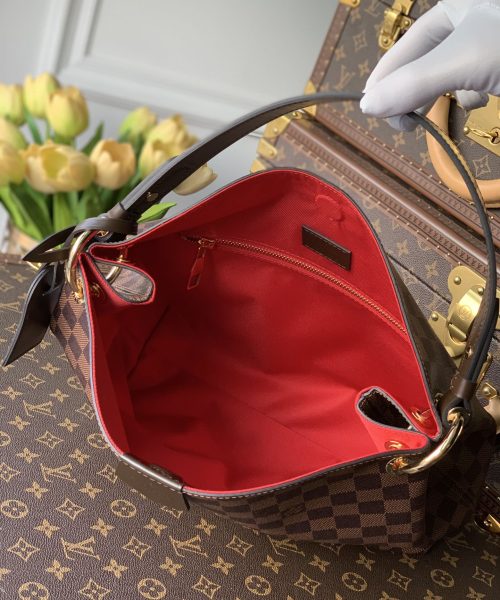1:1 Replica Louis Vuitton LV Graceful PM Damier Ebene Canvas Exclusive Bag For Women N44044 - 13.8in/ 35cm