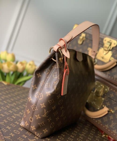 1:1 Replica Louis Vuitton LV Graceful PM Monogram Canvas Exclusive Bag For Women M43701 - 13.8in/ 35cm