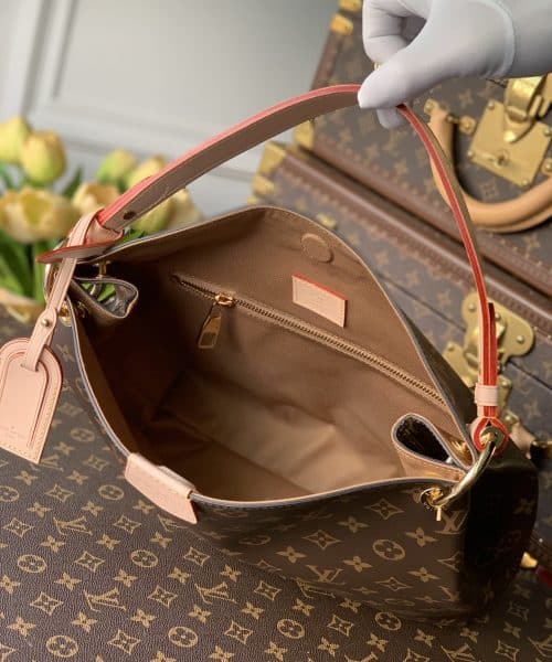 1:1 Replica Louis Vuitton LV Graceful PM Monogram Canvas Exclusive Bag For Women M43701 - 13.8in/ 35cm