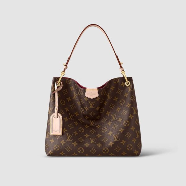 1:1 Replica Louis Vuitton LV Graceful PM Monogram Canvas Exclusive Bag For Women M43701 - 13.8in/ 35cm