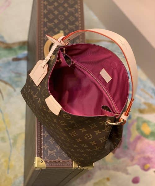 1:1 Replica Louis Vuitton LV Graceful PM Monogram Canvas Exclusive Bag For Women M43700 - 13.8in/ 35cm