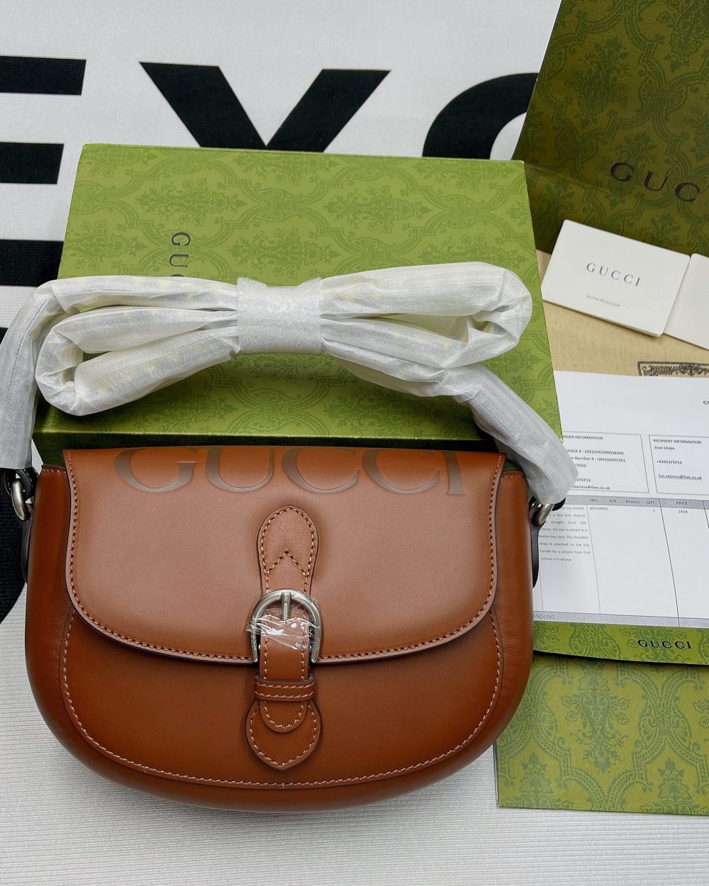 1:1 Replica Gucci Aria Shoulder Bag Red For Women, Women's Bags 10.2in/25cm GG