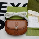 1:1 Replica Gucci Aria Shoulder Bag Red For Women, Women's Bags 10.2in/25cm GG