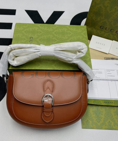 1:1 Replica Gucci Aria Shoulder Bag Red For Women, Women's Bags 10.2in/25cm GG