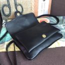 1:1 Replica Gucci Arli Shoulder Bag Black For Women 10in/26cm 550129 0V10G 1000