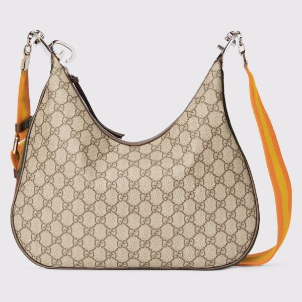 1:1 Replica Gucci Atache Large Shoulder Bag Beige And Multicolor For Women, Women's Bags 13.8in/35cm GG‎ ‎‎‎702823 96GRN 4091