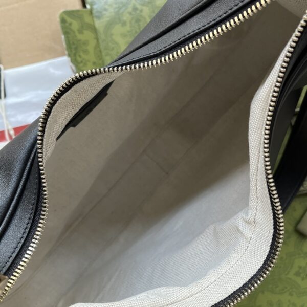 1:1 Replica Gucci Atache Large Shoulder Bag Black For Women, Women's Bags 13.8in/35cm GG‎ ‎702823 UXWBG 1037