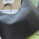 1:1 Replica Gucci Atache Large Shoulder Bag Black For Women, Women's Bags 13.8in/35cm GG‎ ‎702823 UXWBG 1037